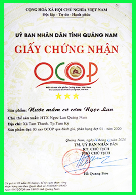 nước mắm tam kỳ